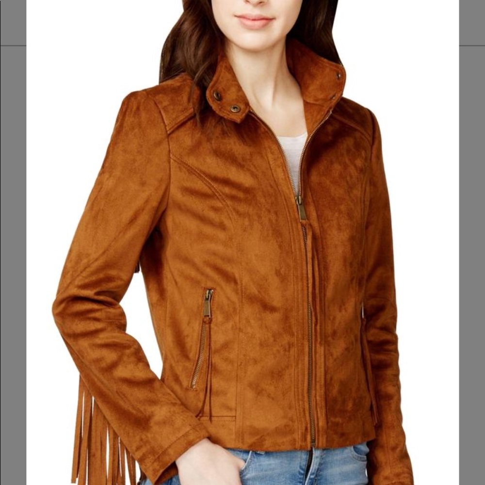 Vegan Suede Jacket - image 2